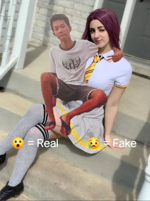 Real Versus Fake Reaction