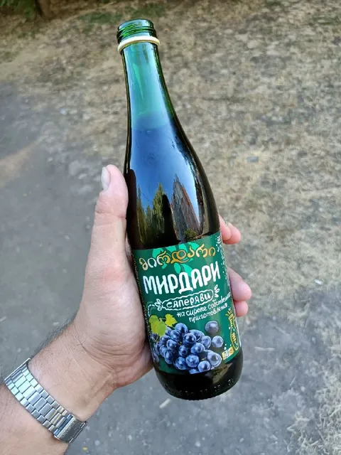 Грузинская газировка с виноградом