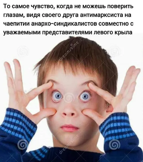 Антимарксист на чаепитии анархистов