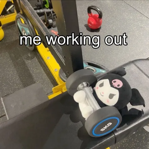 Kuromi Working Out