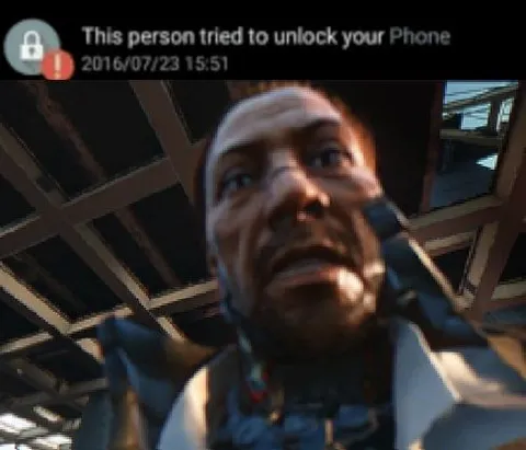 Failed iPhone Unlock Attempt