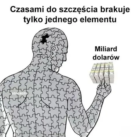 Brakujący element szczęścia