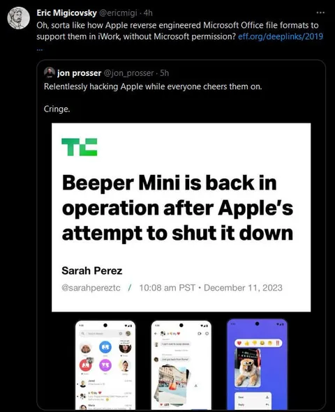 Beeper Mini Is Back