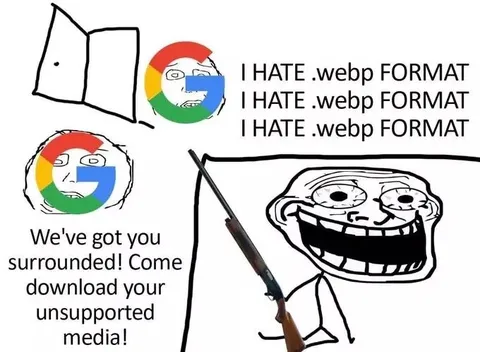 Google Hates WebP Format