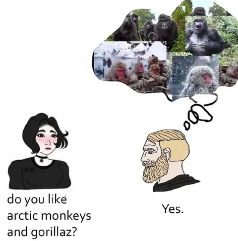 Do You Like Arctic Monkeys and Gorillas?