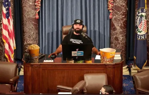 Watching the Senate Hearing with Popcorn