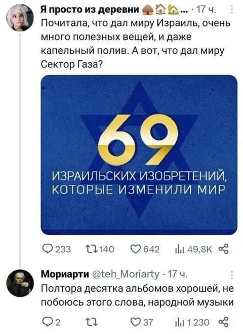 Что дал миру Сектор Газа