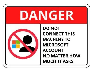 Do Not Connect This Machine