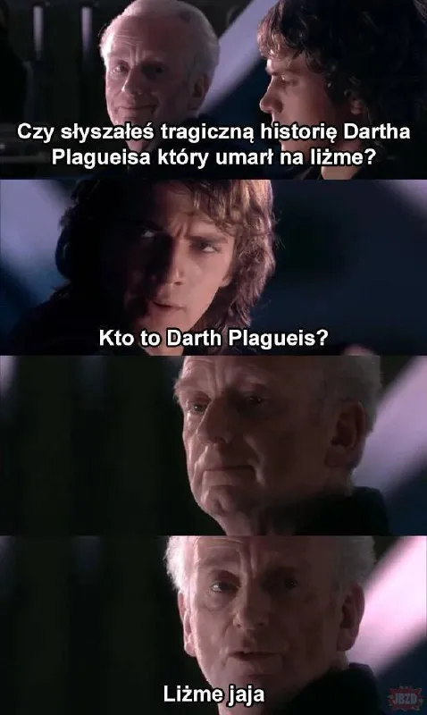 Tragiczna historia Dartha Plagueisa