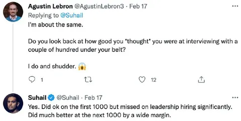 Interviewing Gets Better With Experience