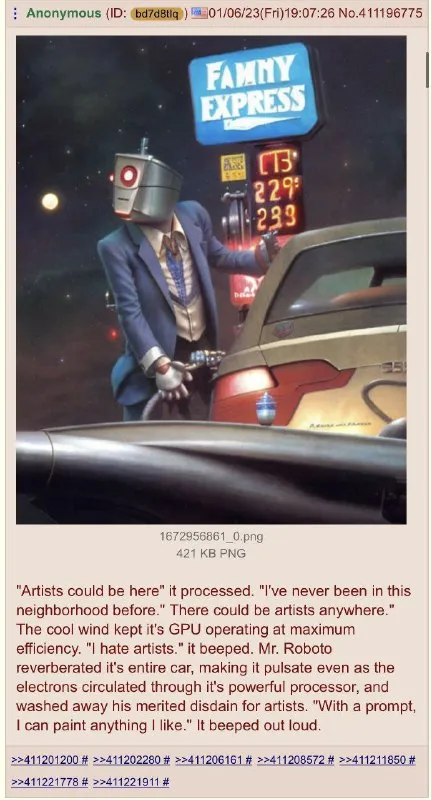 Robot Hates Artists