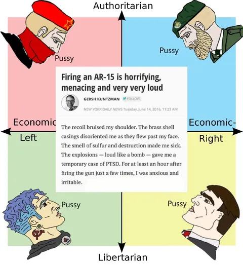 Political Compass Firing Range