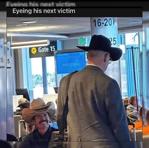 Eyeing His Next Victim