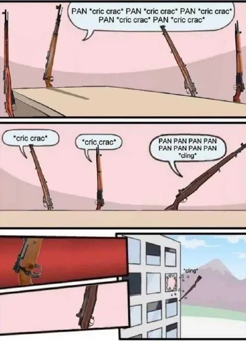 Rifles Playing Pan Pan