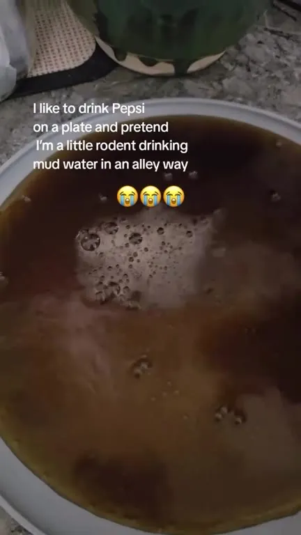 Pepsi in a Plate