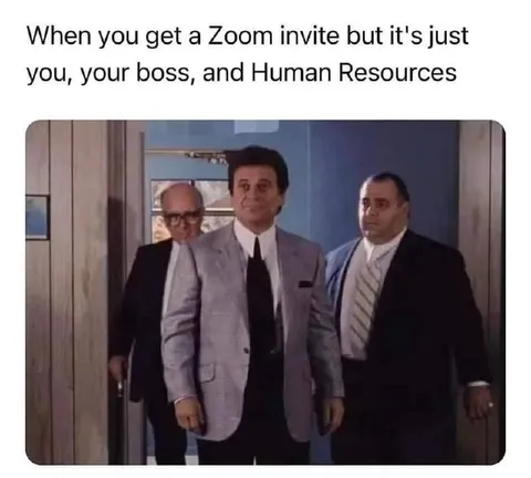 Zoom Meeting With Human Resources