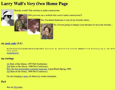 Larry Wall's Very Own Home Page