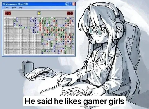 He Likes Gamer Girls