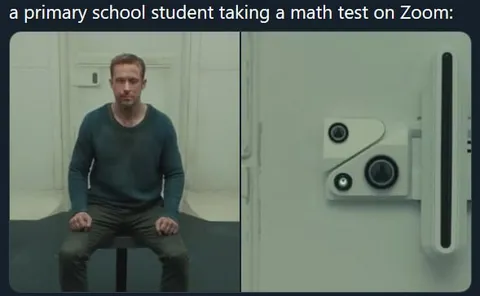 Primary School Math Test on Zoom