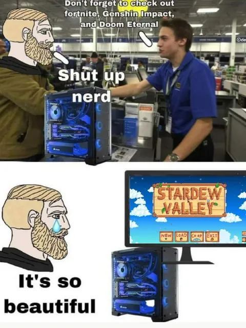 Shut Up Nerd Stardew Valley