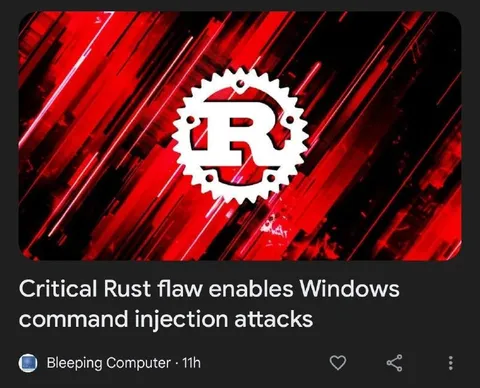 Critical Rust Flaw Enables Windows Attacks