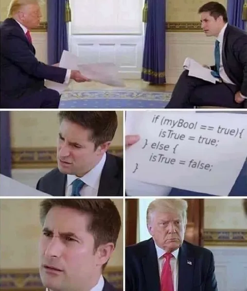 Trump’s Boolean Logic Test
