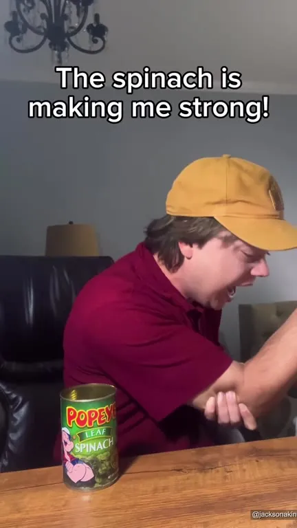 Spinach Makes Me Strong