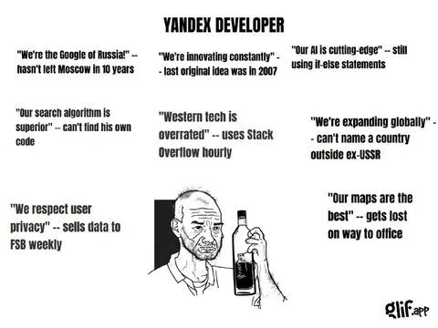 Yandex Developer Claims