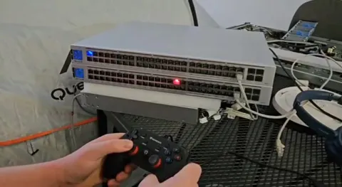 Игра на сетевом коммутаторе