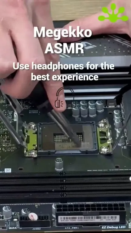 Computer Parts Washed Like ASMR