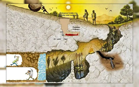 Saddam Hussein Underground Hideout