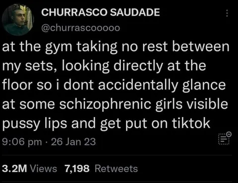 Avoiding TikTok Gym Girls