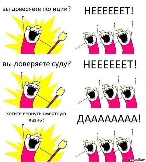 Вы доверяете полиции и суду?