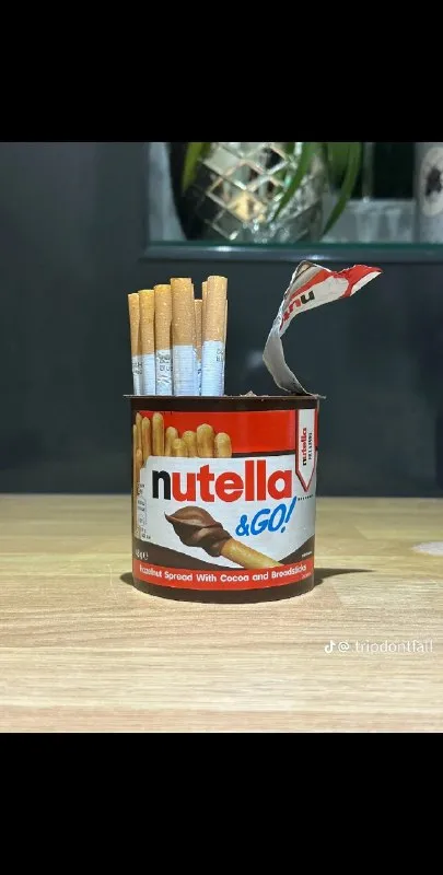 Nutella Cigarette Holder