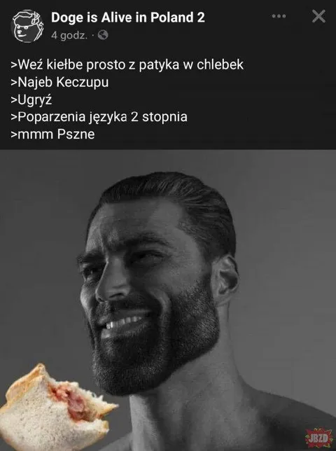 Kiełbę prosto z patyka