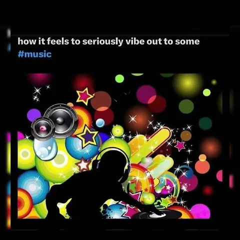 Seriously Vibing to Music