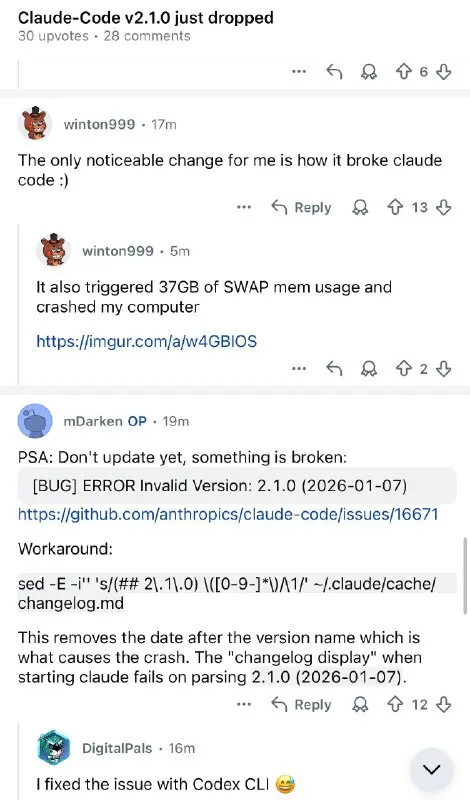 Claude Code Version Update Disaster