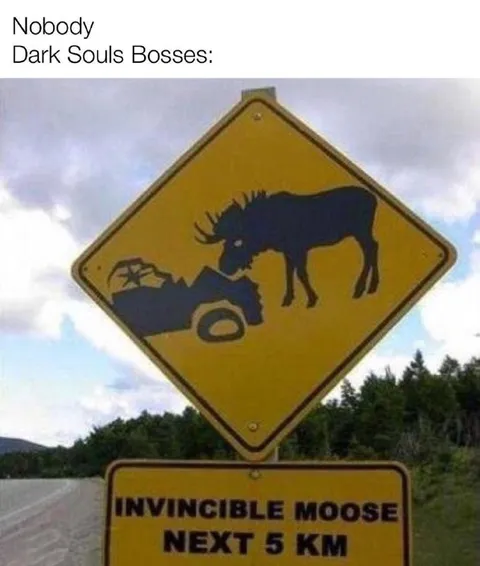 Dark Souls Bosses Moose Sign
