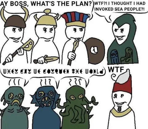 Invoked Sea People Instead