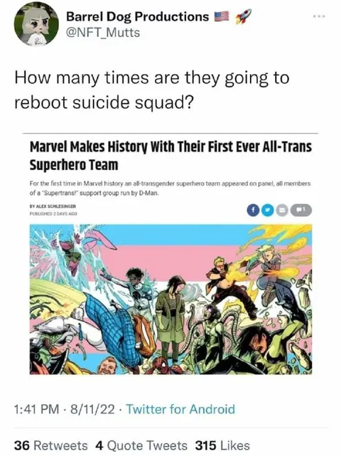 How Many Suicide Squad Reboots