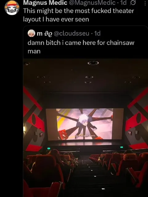 Worst Theater Layout Ever
