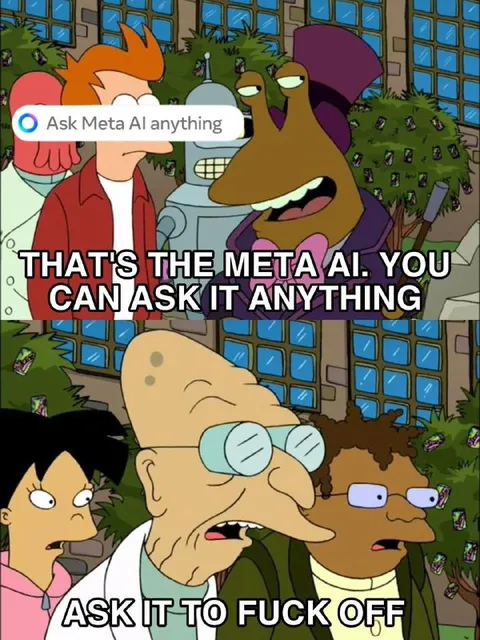 Ask Meta AI to Fuck Off