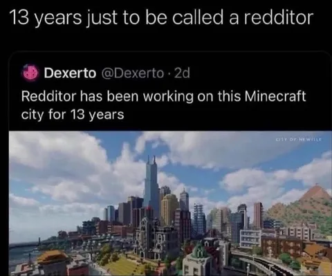 13 Years Building a Minecraft City