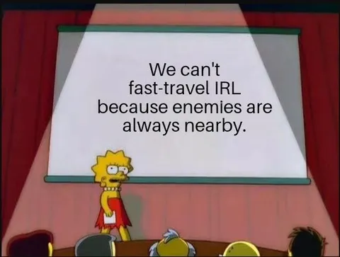 Fast Travel With Nearby Enemies