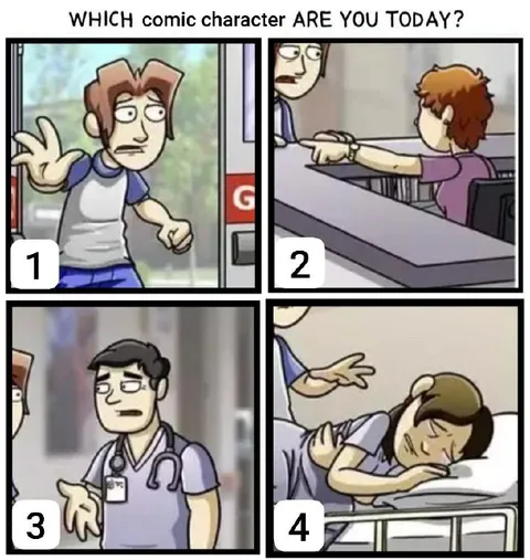 Which Comic Character Are You Today?