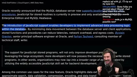 JavaScript in MySQL Goes Horribly Wrong