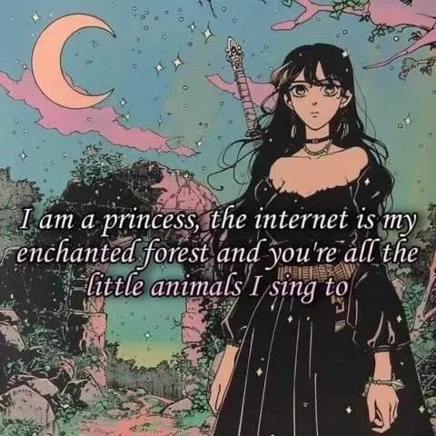 Internet Enchanted Forest Princess