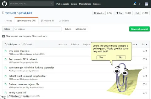 Clippy Wants to Help With Your Pull Request