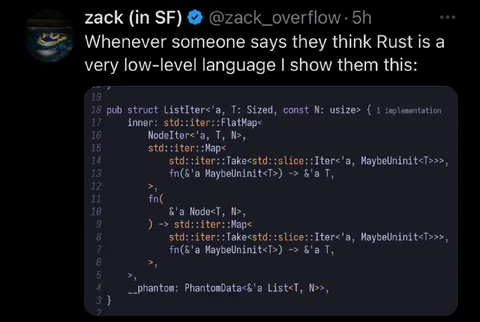 Rust Is Not Low-Level