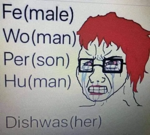 Fe(male) Wo(man) Wordplay
